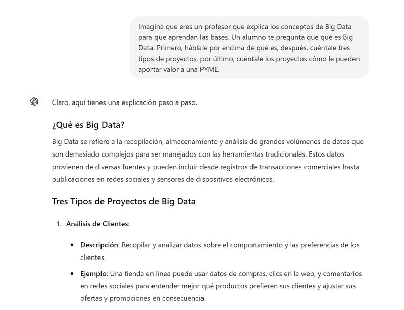 truco Prompt especifico en chatgpt