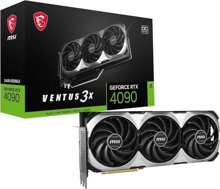 MSI GeForce RTX 4090 Ventus mejor tarjeta gráfica gama alta nvidia